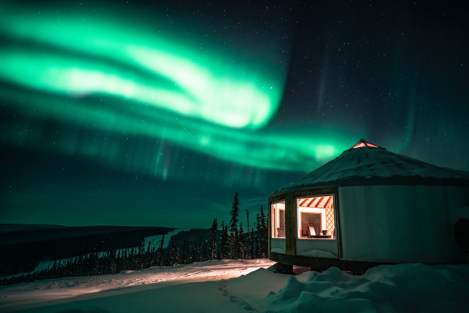 Borealis Basecamp Front Desk Yurt