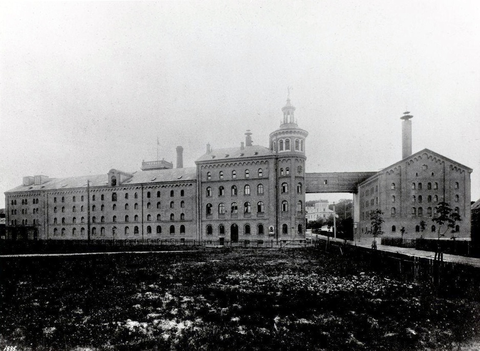 Copenhagen Brewery Buildings in 1885
