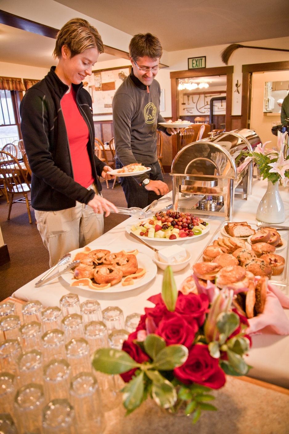 Kennicott Glacier Lodge Breakfast Buffet