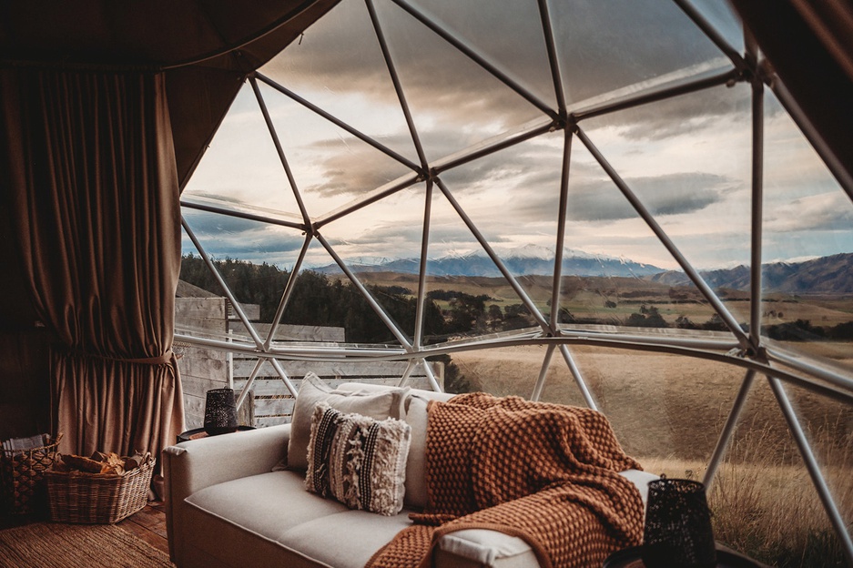 Valley Views Glamping Mountain Views