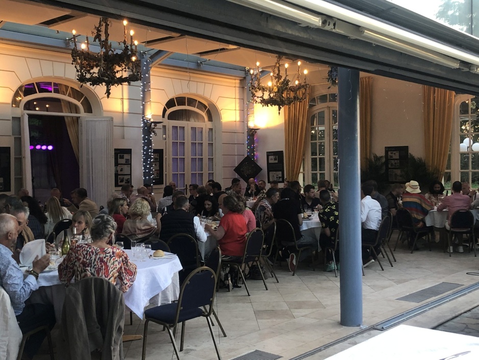 Le Moulin d'Andé - Theater Terrace