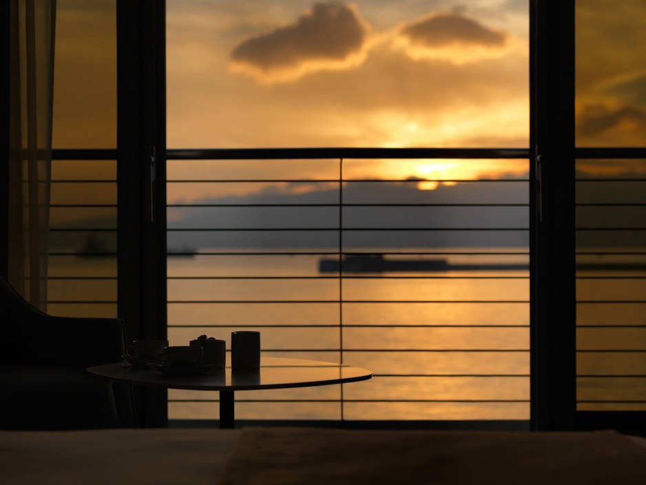 Sunborn Gibraltar Room Sea View After Sunset