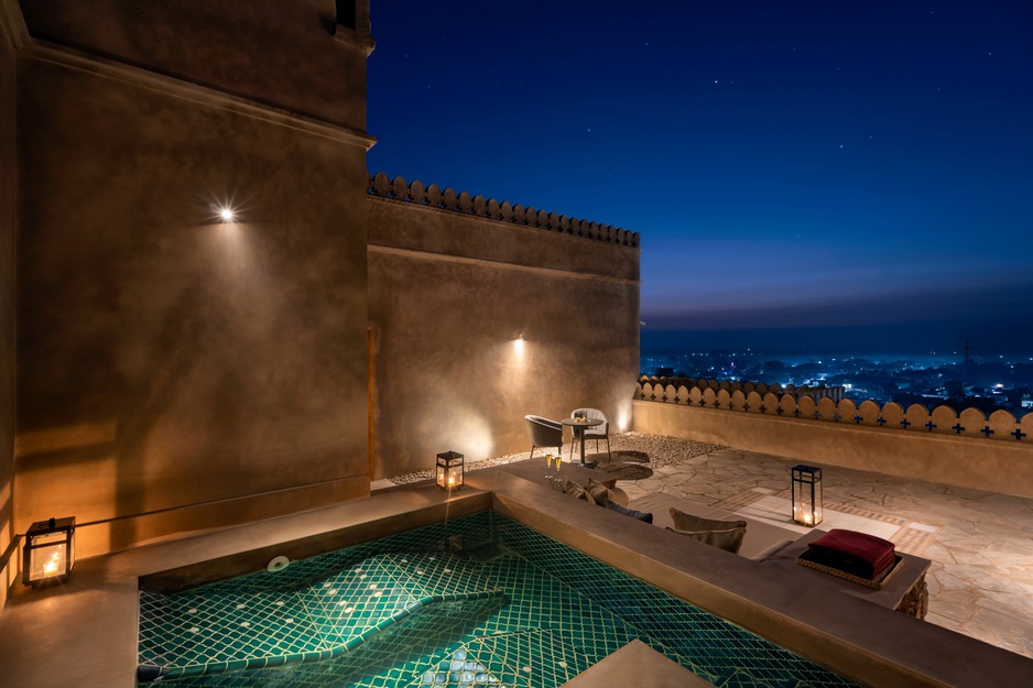 Six Senses Fort Barwara - Terrace Hot Tub Suite