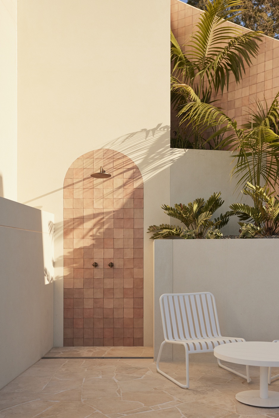 The Berry View Outdoor Shower