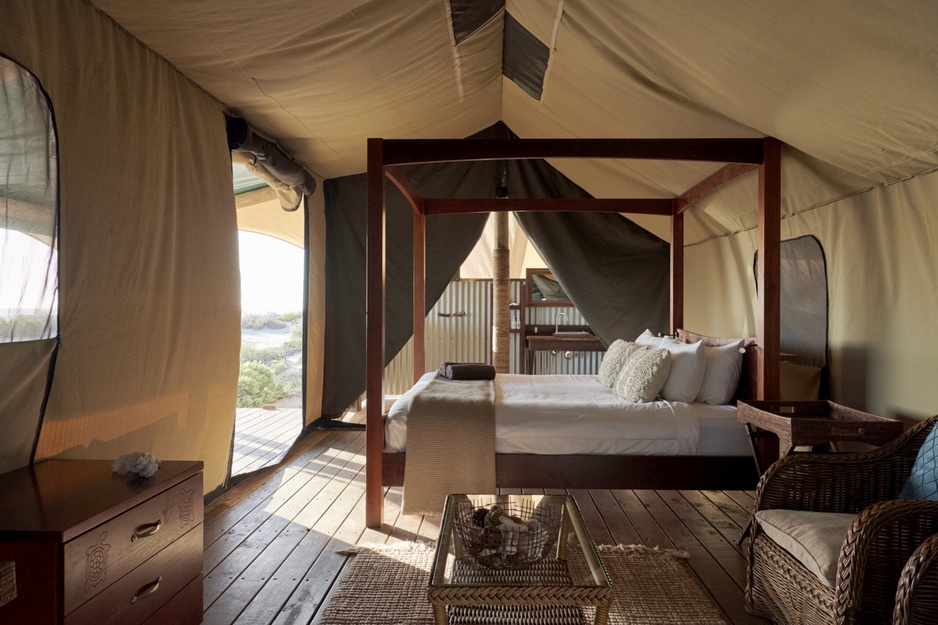 Sal Salis Tent Interior