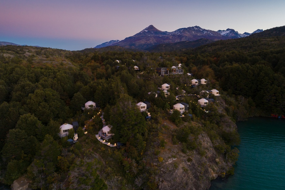 Patagonia Camp Aerial