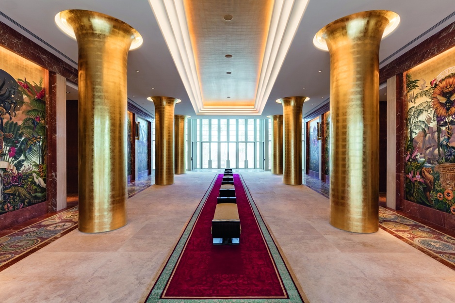 Faena Hotel Miami Beach Cathedral Entrance