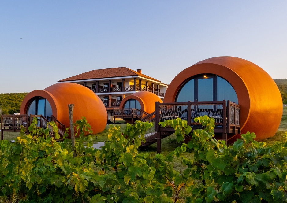 Hotel Qvevrebi Exterior
