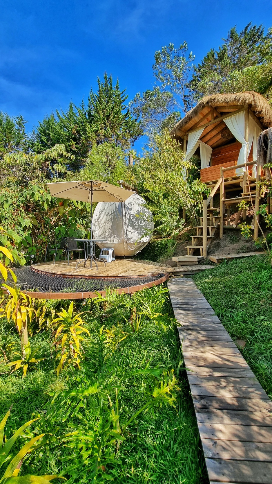 Levit Glamping Pathway to the Accommodation