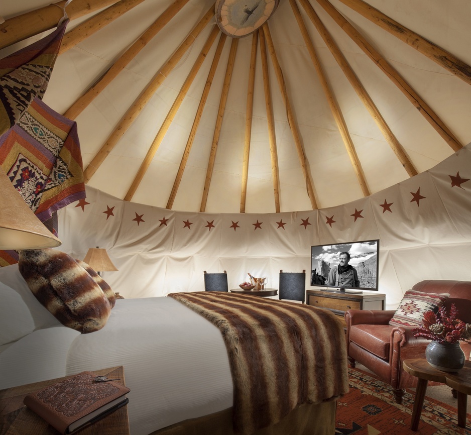 Capitol Reef Resort - Teepee Interior