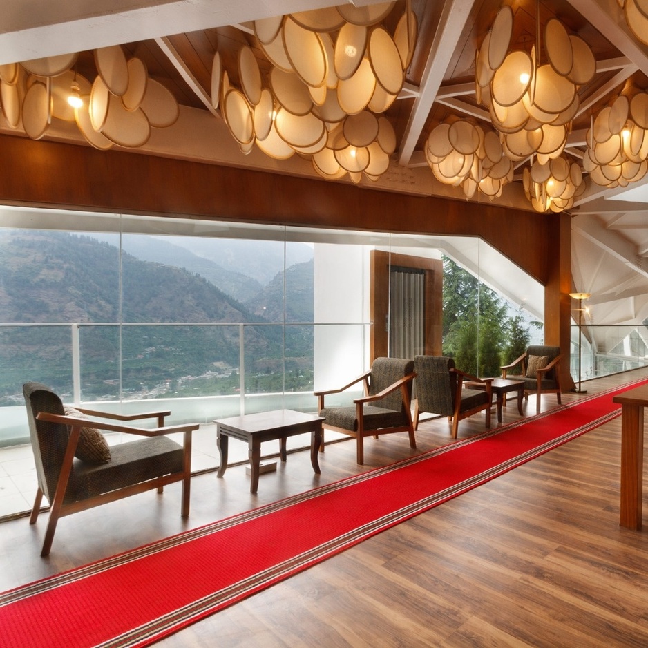 Tree of Life Eila Art Hotel Lobby Mountain View Corner