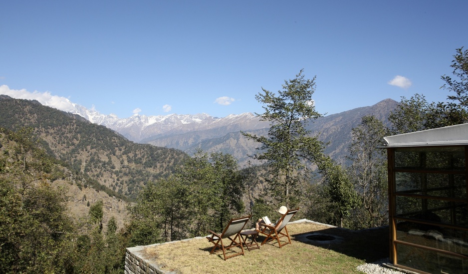 Shakti 360 Leti terrace at the room