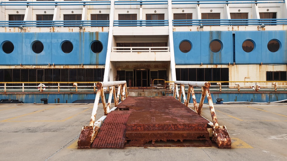 Hotel Haegumgang Entrance in 2019