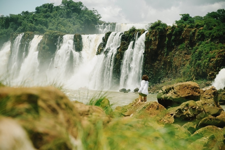 The Argentinian side of the Iguassu Falls
