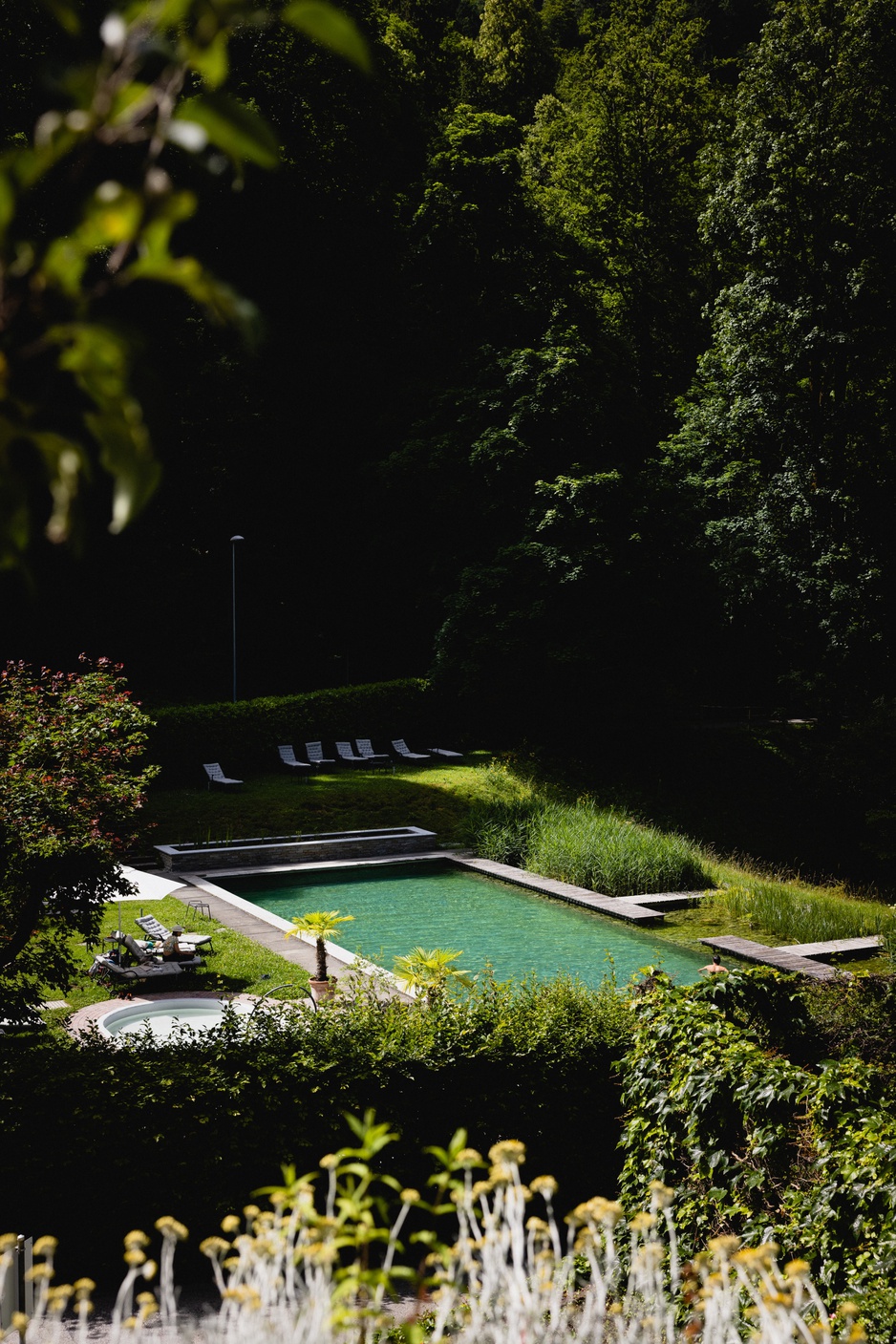 Grandhotel Giessbach Natural Swimming Pool