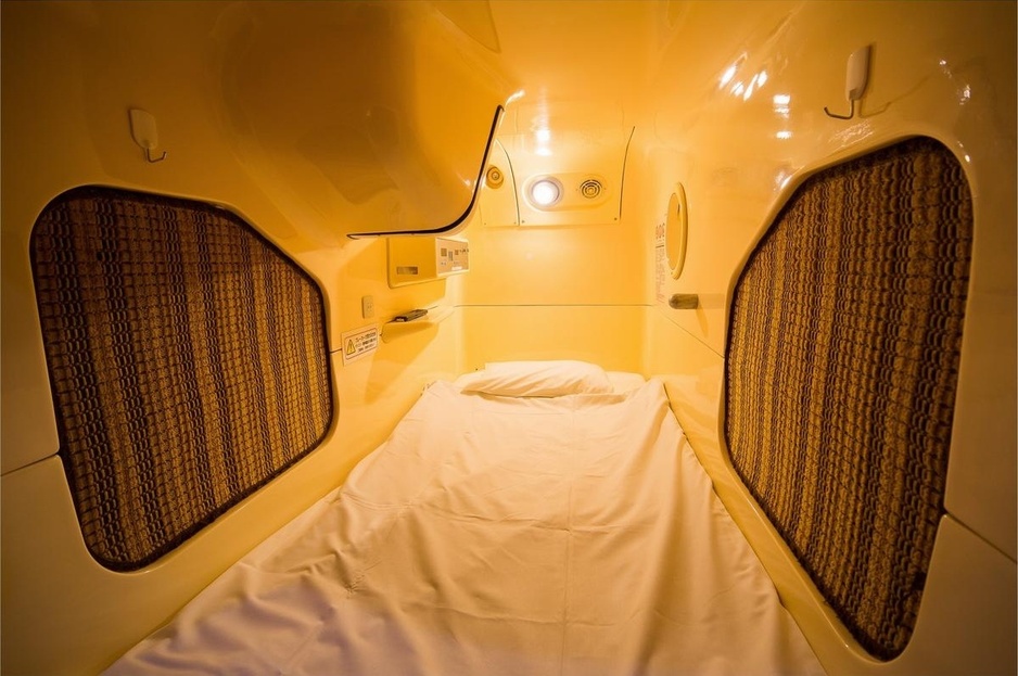 Capsule Inn Sapporo Pod Interior