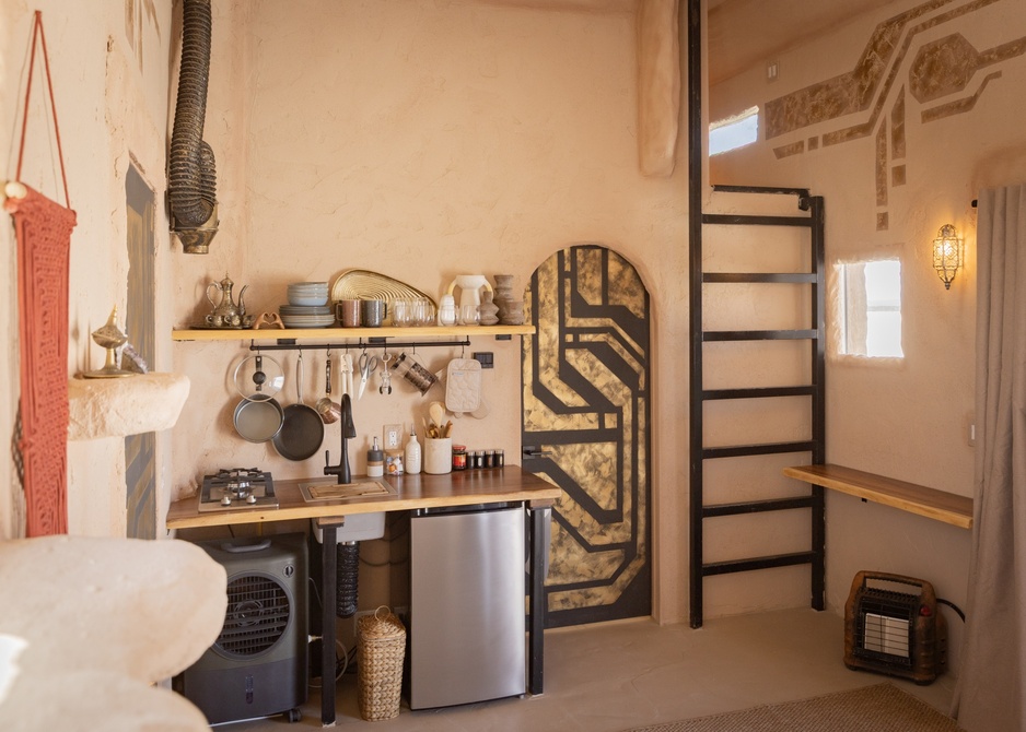 Outpost X Cave Villa Kitchen