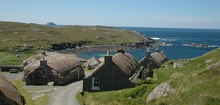 Gearrannan Blackhouse Village - Traditional Scottish Blackhouses Restored For Visitors