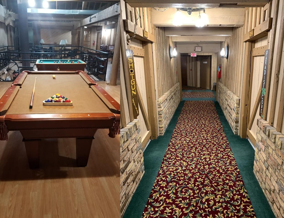 Billiard Game and Corridor