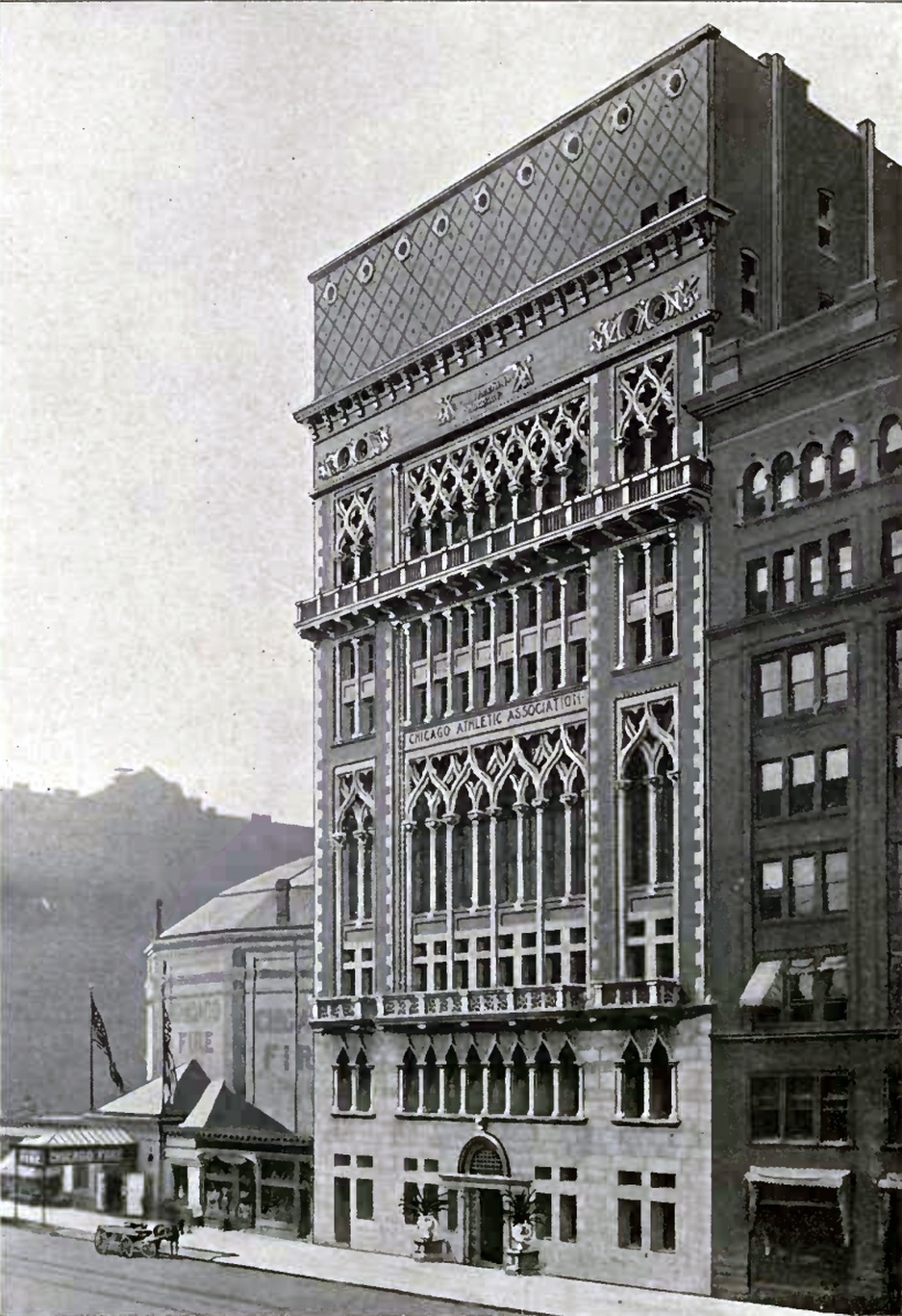 Chicago Athletic Association building 1897