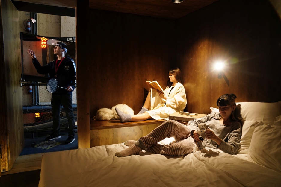 ZERO Box Lodge Coimbra - Room with Three Young People