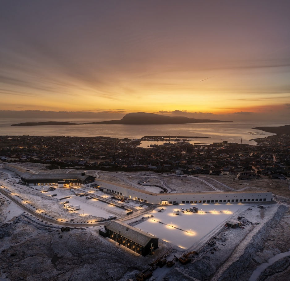 Hotel Foroyar Aerial