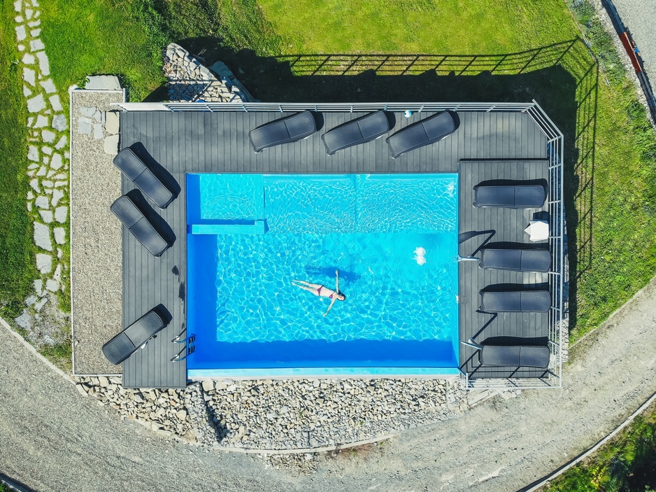 Szuflandia Pool Aerial