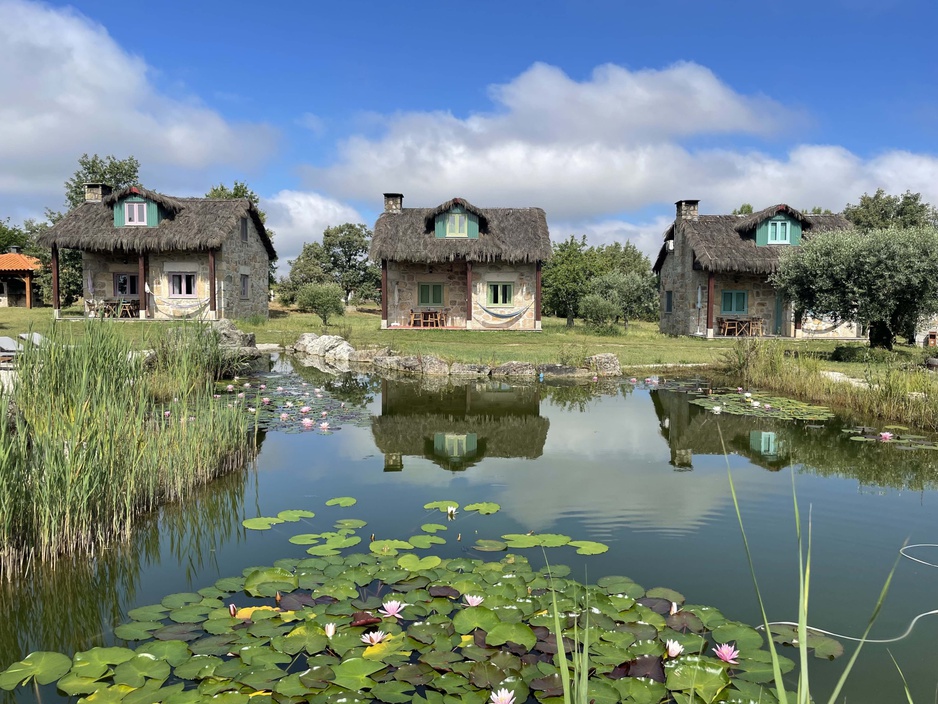 Chão do Rio Houses by the Pond
