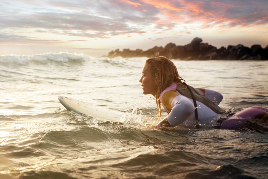 Coronado Beach Surfing