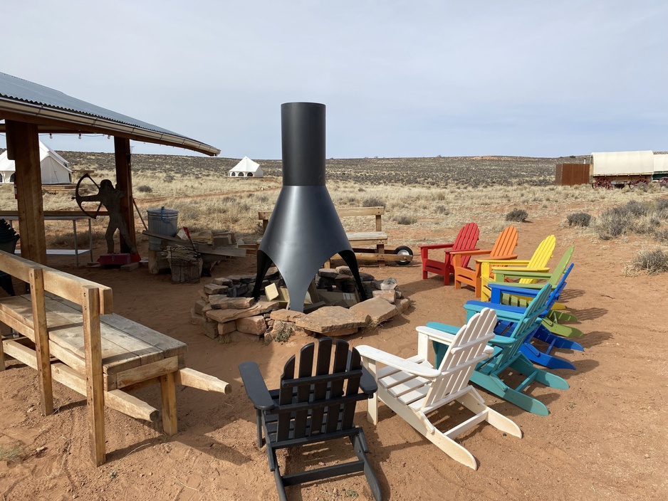 Shash Dine' EcoRetreat Firepit
