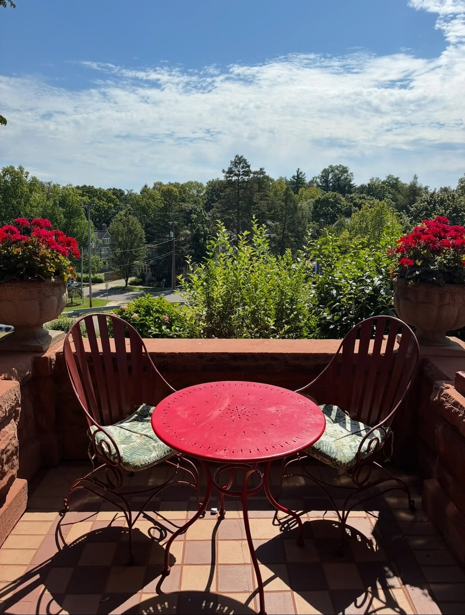 Henderson Castle Private Balcony