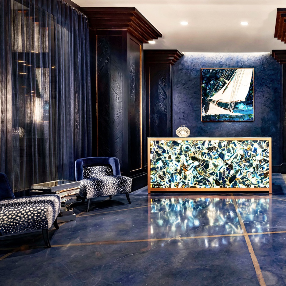 JW Marriott Savannah Plant Riverside District Hotel - Atlantic Building Lobby maritime design