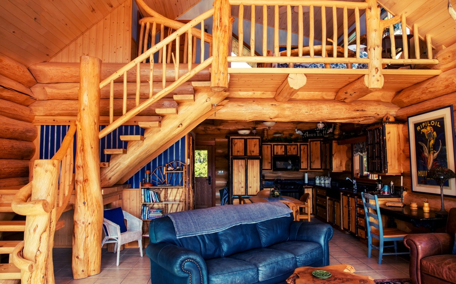 The Chilko Experience Wilderness Resort living room