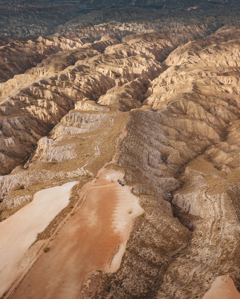 District Hive In The Gorafe Desert Of Granada
