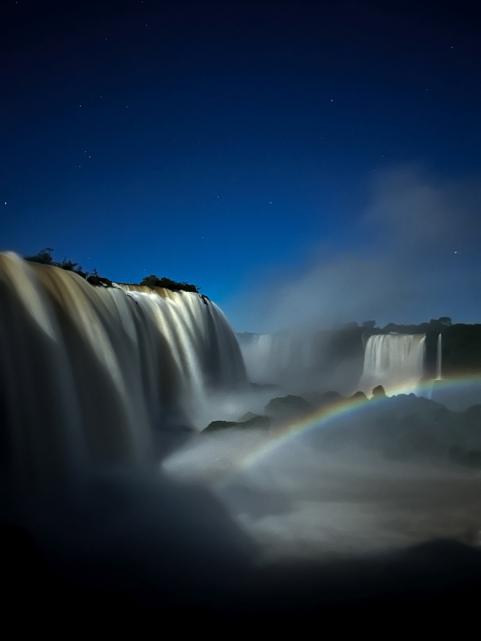 Full Moon Walk at the Iguassu Falls