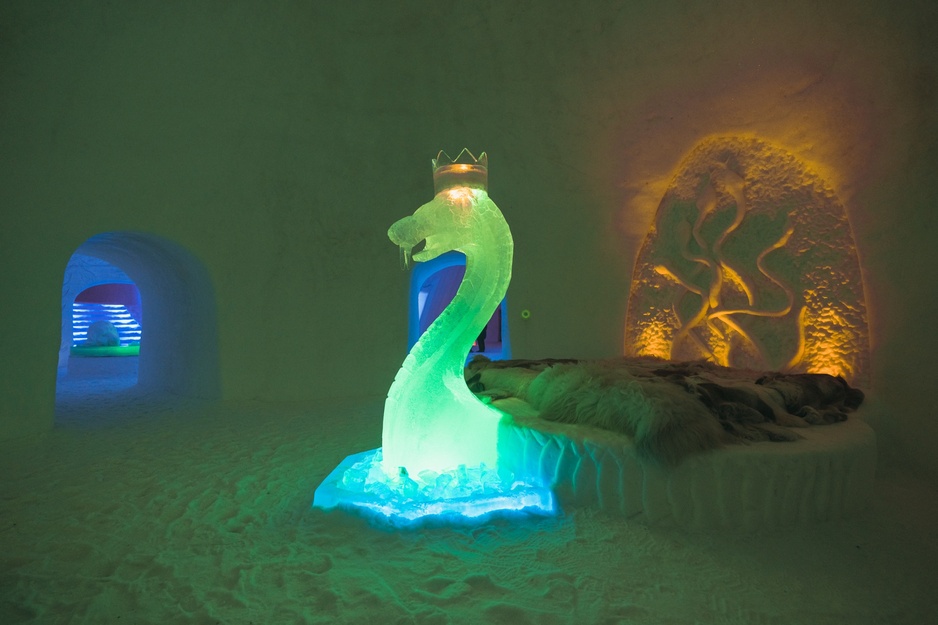Hunderfossen Snow Hotel Dragon Room