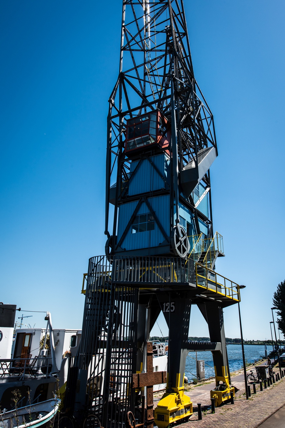Crane Hotel in Amsterdam's KNSM Island