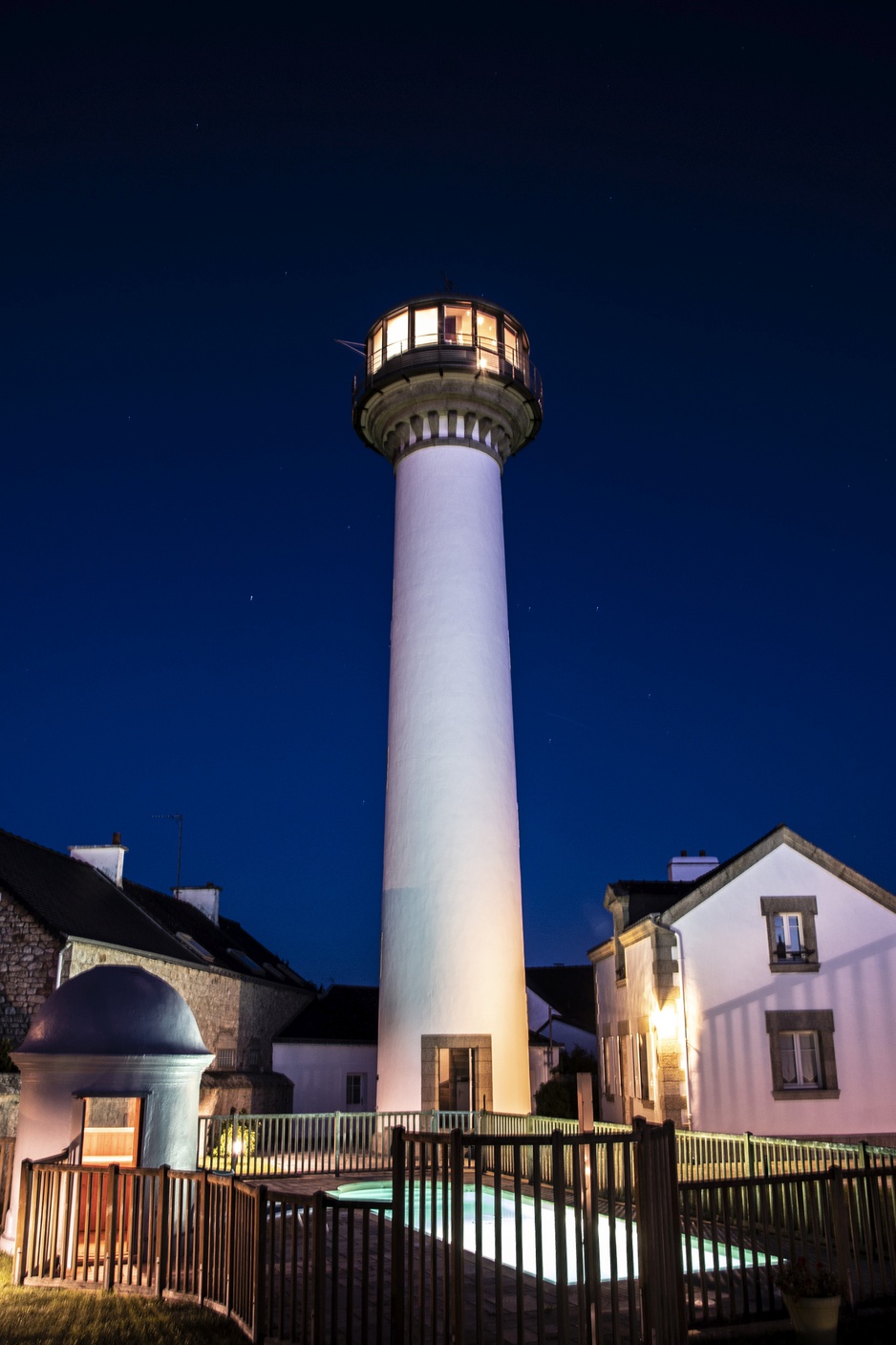Kerbel Lighthouse by Night