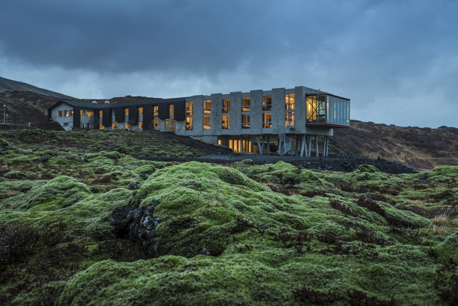 ION Adventure Hotel Exterior in Iceland's Wilderness