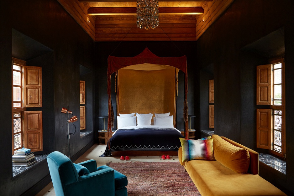 El Fenn Hotel Extra Large Room Four Poster Bed