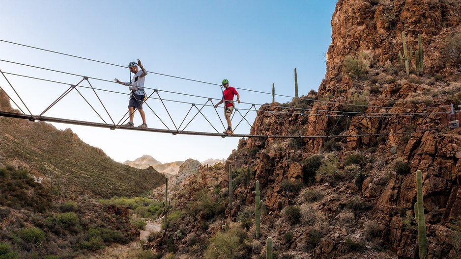 Castle Hot Springs - Aerial Walkway