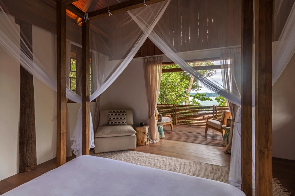 Wa Ale Resort Treetop Villa Bedroom With Balcony