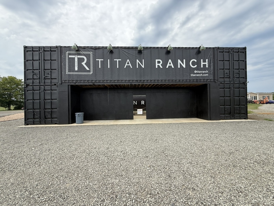 Titan Ranch Black Shipping Container