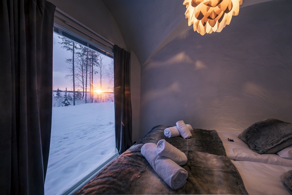 Apukka Resort Lakeview Suite Interior