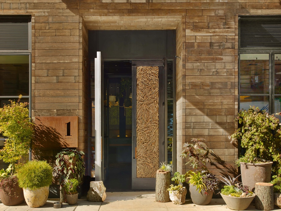 Front Doors at 1 Hotel Central Park