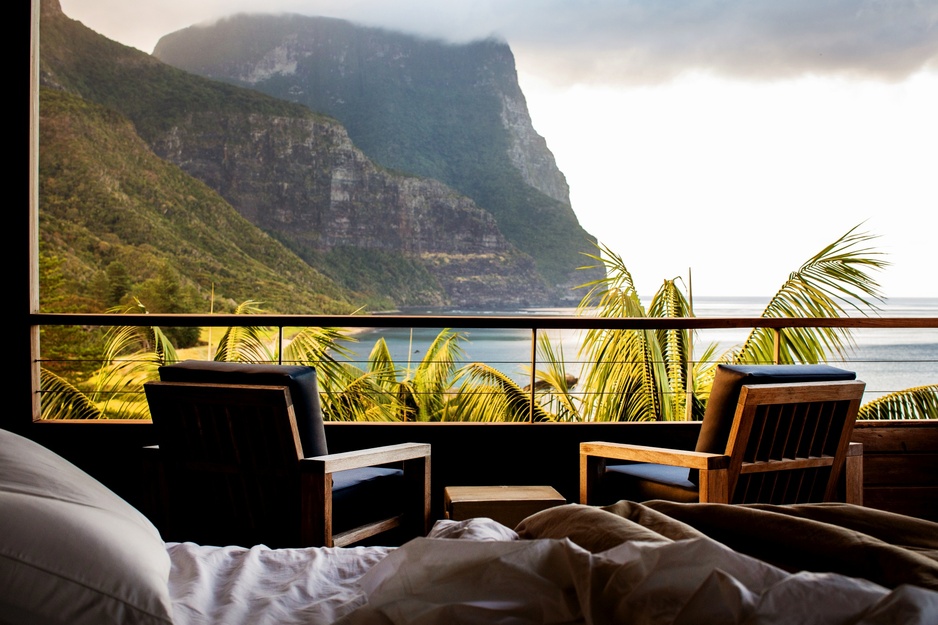 Capella Lodge - Lidgbird Pavilion Views