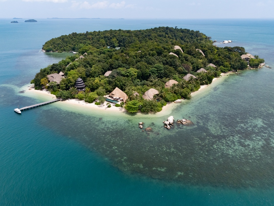 Cempedak Island by Drone