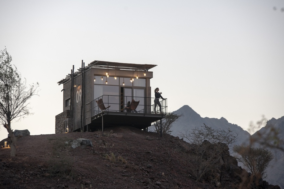 Hatta Damani Lodges Resort Terrace
