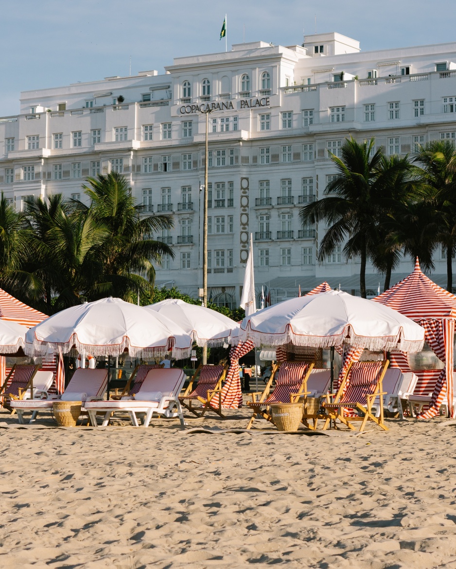 Copacabana Palace's Private Beach
