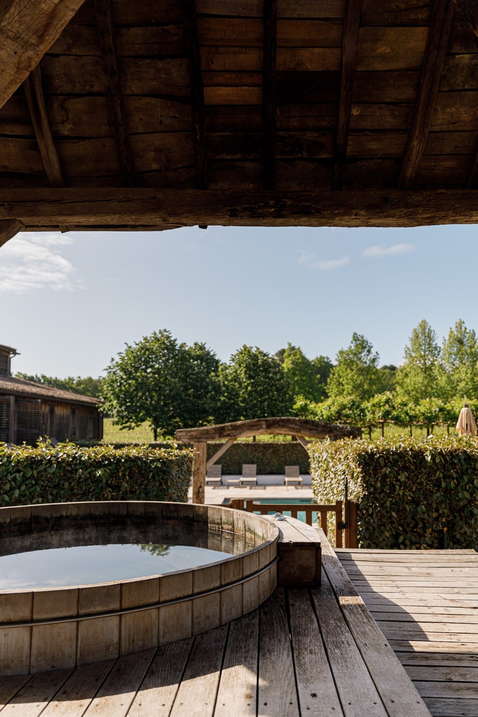 Les Sources de Caudalie - Plunge Pool